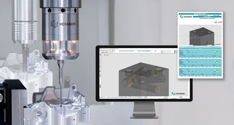 Neue Version von Hexagon‘s 3D Form Inspect Software für Werkzeugmaschinen mit erweiterten Toleranz- und Protokollfunktionen